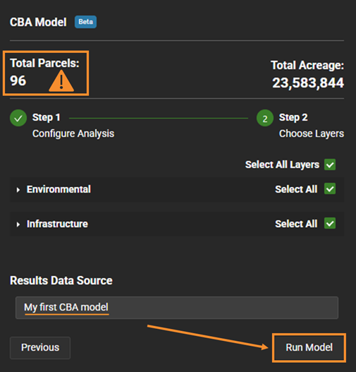 How to create a CBA model within PRISM