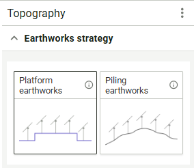 How does RatedPower's platform earthworks model work