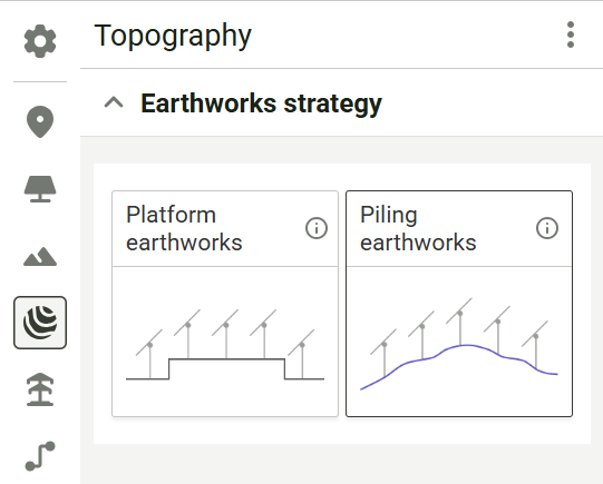 How does RatedPower's piling earthworks model work