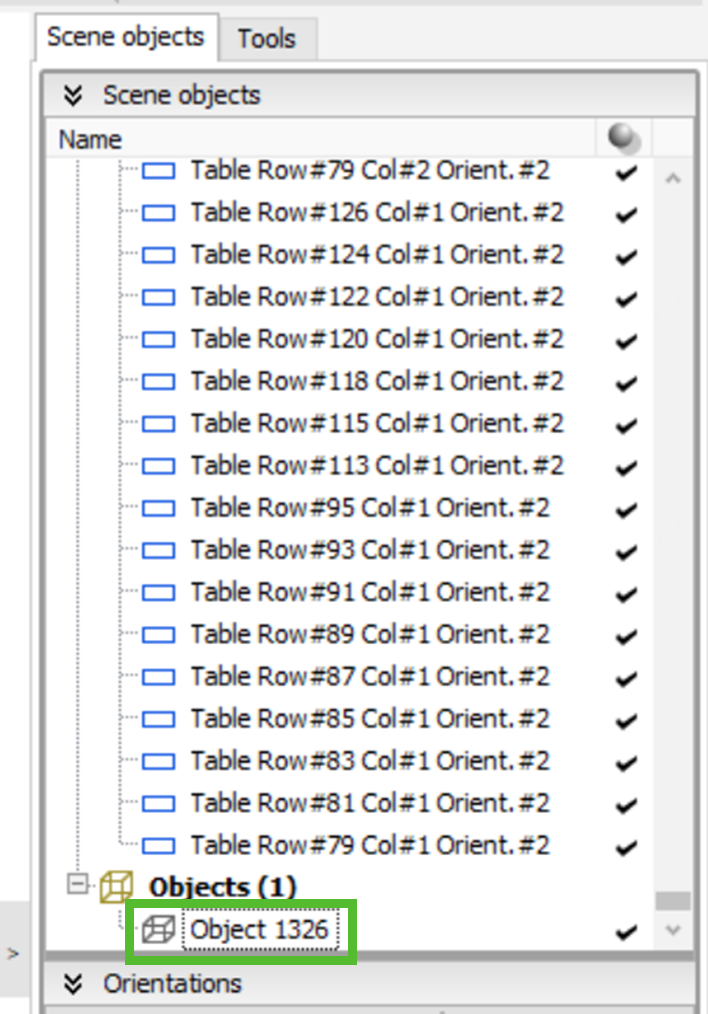 How to export a PV Collada fixed structures scene to PVsyst