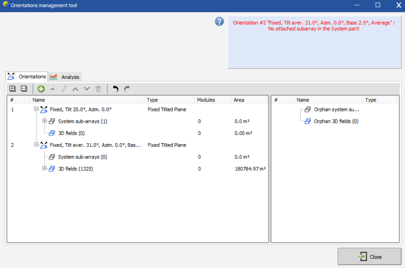 How to export a PV Collada fixed structures scene to PVsyst