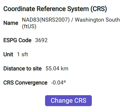 How to change the CRS of your layout in RatedPower