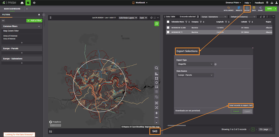 A Walkthrough Prism Europe Interface